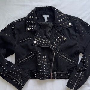Forever 21 Black Denim Jacket